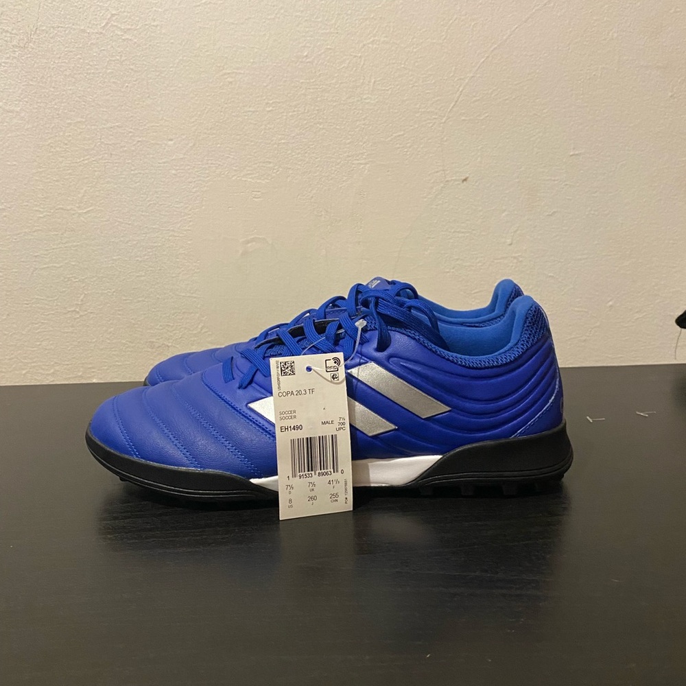 Adidas Copa Turf 20.3 Royal blue/Silver Shoes